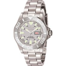 Stainless Steel Pro Diver Silver Tone Dial Automatic