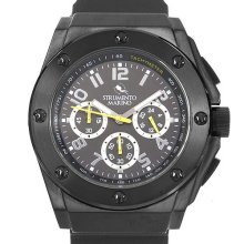 Strumento Marino Atlantis SM055RBK/BK Men's Stainless Steel Watch