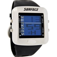 Surface Mens XL Square Blue Dial Digital Multi-Function Quartz ChronographWatch