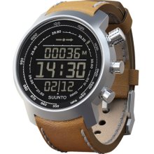 Suunto Elementum Terra Negative Watch, Brown Leather