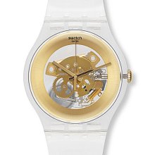 Swatch Clear Gilt Ghost Watch - Clear