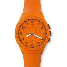 Swatch Wild Orange Chronograph Ladies Watch SUSO400
