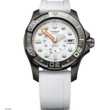 Swiss Army Victorinox 241559 White Divemaster 500 Quartz Analog Watch