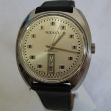 Swiss Nidor Steel Waterresist Automatic Watch