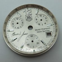 Tag Heuer Exclusive 2000 Chrono Cn1111 Silver Dial 29.5 Mm (nos 100% Original)