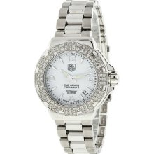 Tag Heuer Formula 1 Wac1215-0 Professional Diamond Steel Quartz Ladies Watch