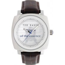 TE1063 Ted Baker Mens White Brown Watch