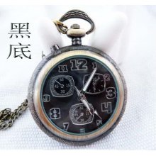 The flash pocket watch necklace retro jewelry