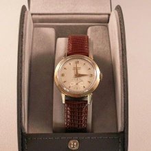 Tiffany Men's Classical 14kt Gold Watch by Movado Automatic