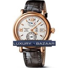 Timekeeper III 7 Days (PG / Silver / Leather)