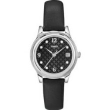 Timex Black Elevated Classics Crystal Watch