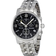 Tissot Prc 200 Chronograph Black Dial Mens Watch T0144171105800