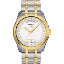 Tissot T0354072201100 Watch T-Trend Mens - White Dial Stainless Steel Case Quartz Movement