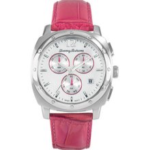 Tommy Bahama Tb2107 Resort Collection Cabana Chronograph Pink Women's Watch