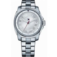 Tommy Hilfiger 1781227 Sport Bracelet White Bezel Stainless Womens Watch