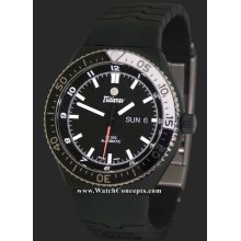 Tutima Military wrist watches: Tutima Diver Titanium Black 629-51