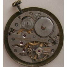 Ulysse Nardin Mens Wristwatch Movement & Dial 32 Mm. Balance Broken To Restore
