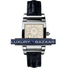 Uno Dual Time (Steel / Beige / Leather)