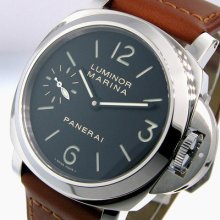 Unworn Panerai 44 Mm Steel Luminor Marina Pam 111 Pam 00111