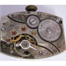 Used Mst 302 Watch Movement 15 Jewels 3adj. For Part