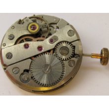 Used Savoie P62 Watch Movement 17 Jewels For Parts