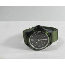Victorinox Swiss Army Original Olive Nylon Band Mens Watch 241514