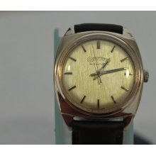 Vintage DUFONTE Accumatic by Lucien Piccard 17j Swiss mov hand-winding mechanical men's watch