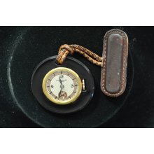 Vintage Ladies Baume + Mercier Display Back Pendant Watch Keeping Time!