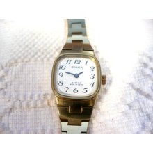 Vintage mechanical Chaika gold plated ladies watch