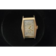 Vintage Mens Elgin 21 J Wristwatch Caliber 531 For Repairs