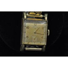 Vintage Mens Lord Elgin 21 J Wristwatch Caliber 556 Keeping Time!!