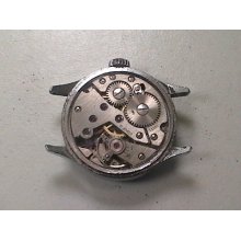 Vintage Movement Wristwatch For Repair Unitas 6365