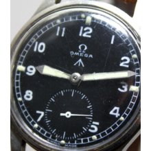 W.w.w Wwii Vintage Omega Military British Issue Watch