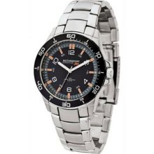 Watch Creations Unisex Watch With Black Dial & Luminous Index