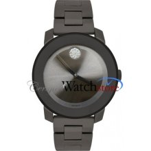 Womens Movado Bold 3600103 Ladies Watch Medium Grey Dial Quartz 36mm Case