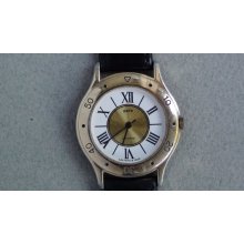 ZARIA, 21 jewels, gold plated Soviet Wrist Watch, made in USSR (1980s)