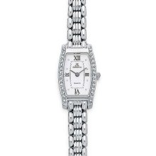 14K White Gold Diamond Watch from Euro Geneve, 0.28cts.