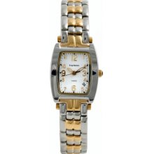 1963KL-T Krug Baumen Ladies Tuxedo Silver Gold Watch