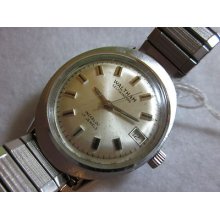 1970's Waltham Automatic Wristwatch 17 Jewel Swiss Mov't -runs Great