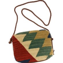 1980s Vintage Turkish Woven Kilim Bag