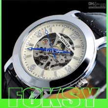1pcs New Design Good Quality Luxury Mens Watch Mechanical Watches Pu