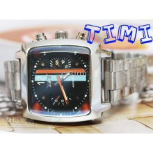 2012 Hotsale New Blue Dial Date Mens Automatic Mechanical Wrist Watc