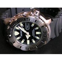 2013 Seiko Automatic Scuba Diver Skx779 Skx779k3 200m Wr Black Face