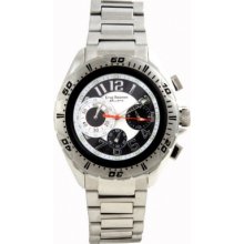 401001BM Krug Baumen Mens Ballistic Black Steel Watch