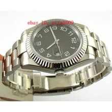 40mm Gray Dial Sapphire Glass Automatic Watch E578
