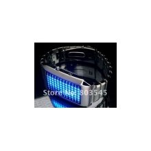 50pcs/lot fashion 19 led digital power reserve led wrist watches