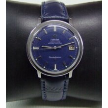 60's Omega Constellation Blue Dial Auto Cal:561 Date Man's Watch