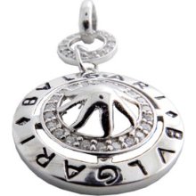 925 Sterling Silver Brand Name Pendant KSJP121