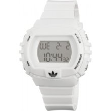 Adidas Originals Nyc Chrono Digital White Dial Watch Adh6125