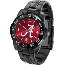 Alabama Crimson Tide Fantom Sport Watch, Anochrome Dial, Black - FANTOM-A-ACT